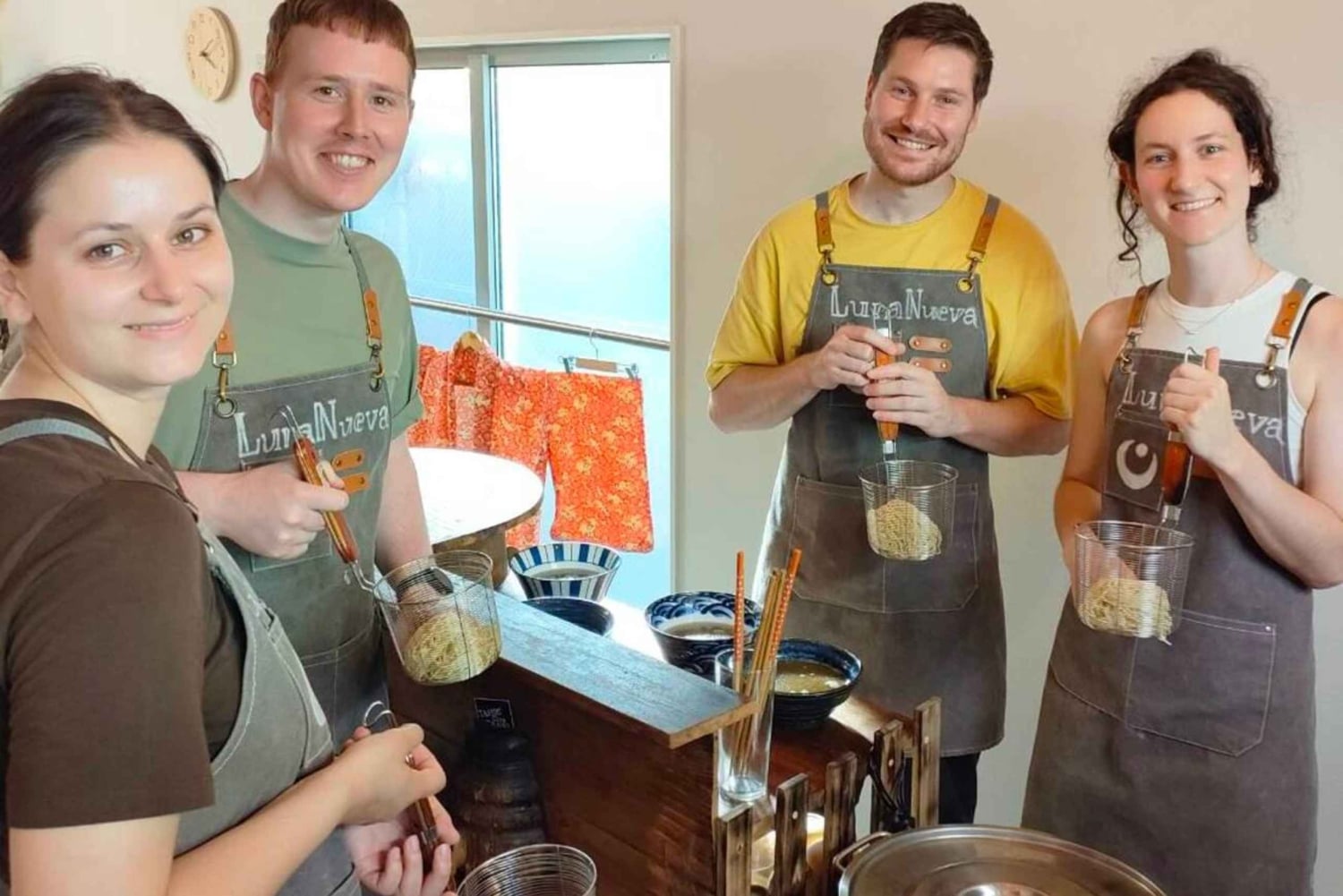 Tokio: Ramen en Dumpling Kookles met Chef/Veganistisch beschikbaar