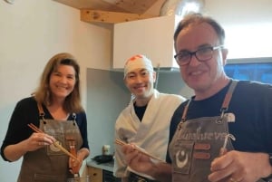 Tokio: Ramen en Dumpling Kookles met Chef/Veganistisch beschikbaar