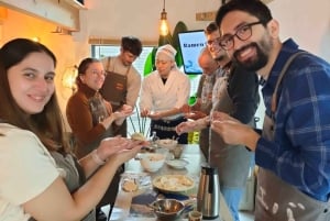 Tokio: Ramen en Dumpling Kookles met Chef/Veganistisch beschikbaar