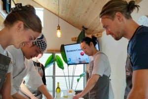 Tokio: Ramen en Dumpling Kookles met Chef/Veganistisch beschikbaar