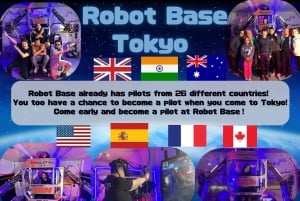 Tokio: Robot Piloting Attraction Ticket
