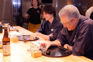 Degustacja sake w Tokio i lekcja gotowania Wagyu Sukiyaki