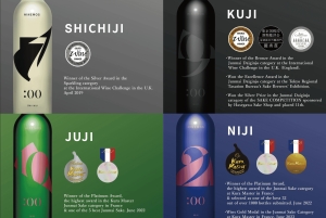 Tokio: Sake-Verkostung mit Food-Pairing & Mini-Flasche als Geschenk