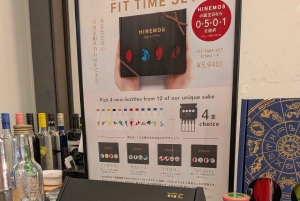 Tokio: Sake-Verkostung mit Food-Pairing & Mini-Flasche als Geschenk