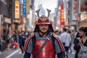 Tokio: ¡Ponte una armadura samurái en Harajuku!