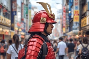 Tokio: ¡Ponte una armadura samurái en Harajuku!