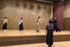 Samurai-Erlebnis in Tokio: Echtes Schwert, optional