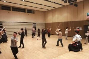 Samurai-Erlebnis in Tokio: Echtes Schwert, optional