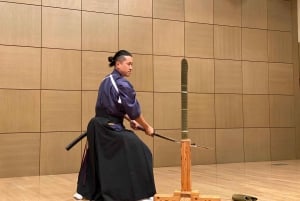 Samurai-Erlebnis in Tokio: Echtes Schwert, optional