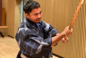 Samurai-Erlebnis in Tokio: Echtes Schwert, optional