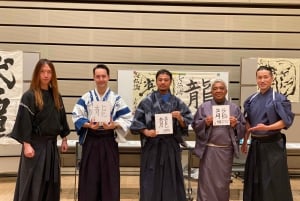 Samurai-Erlebnis in Tokio: Echtes Schwert, optional