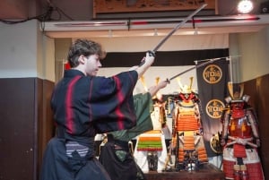 Tokio: Experiencia Samurai con almuerzo y tour guiado