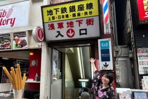 Tokyo: Privat Asakusa-tur Senso-ji-tempelet og gatemat