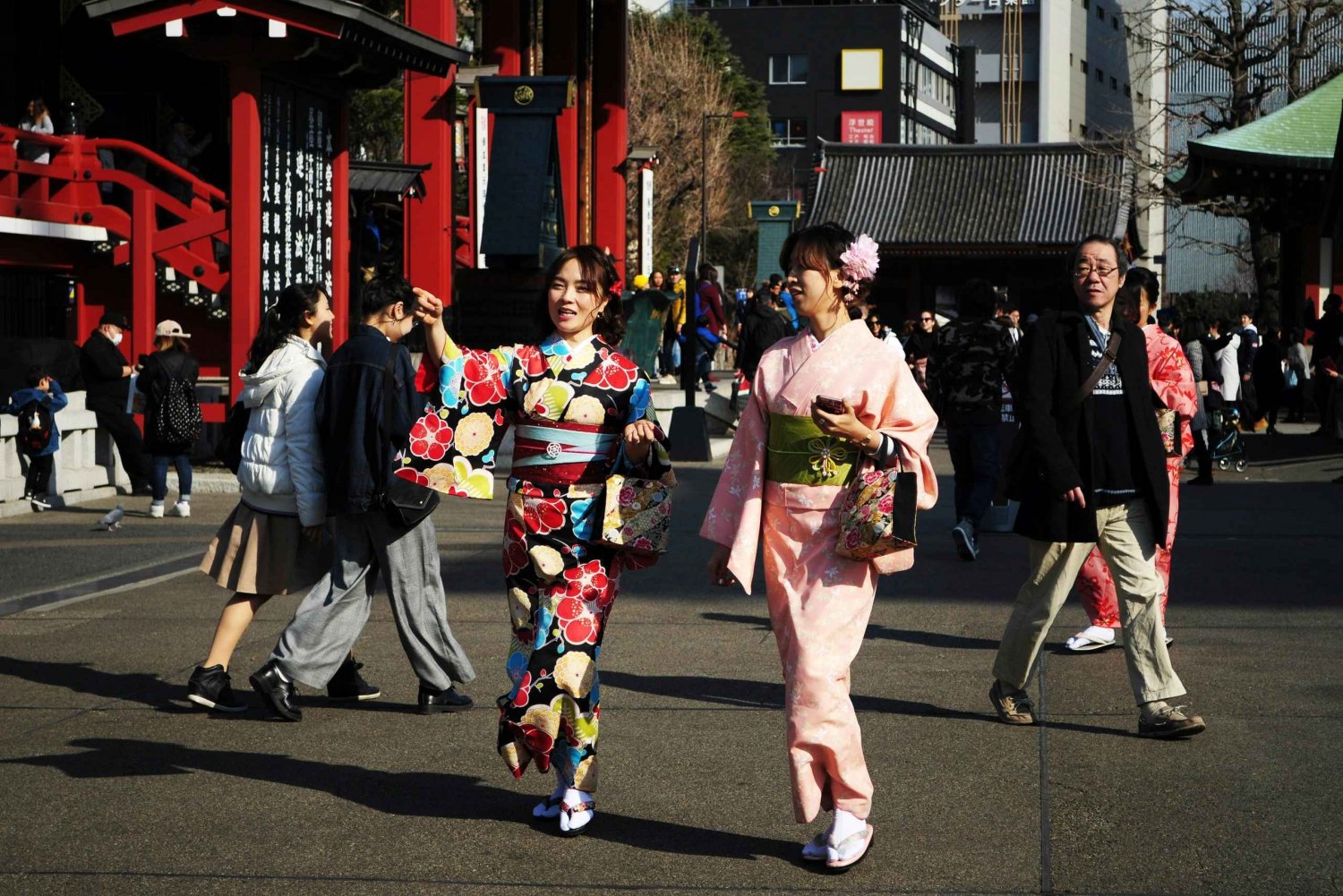 Tokyo : Location de kimonos à Asakusa / 2 et 11 août : Festival de feux d'artifice