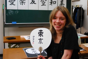 Tokio: wspólna kaligrafia – stwórzmy razem wachlarz