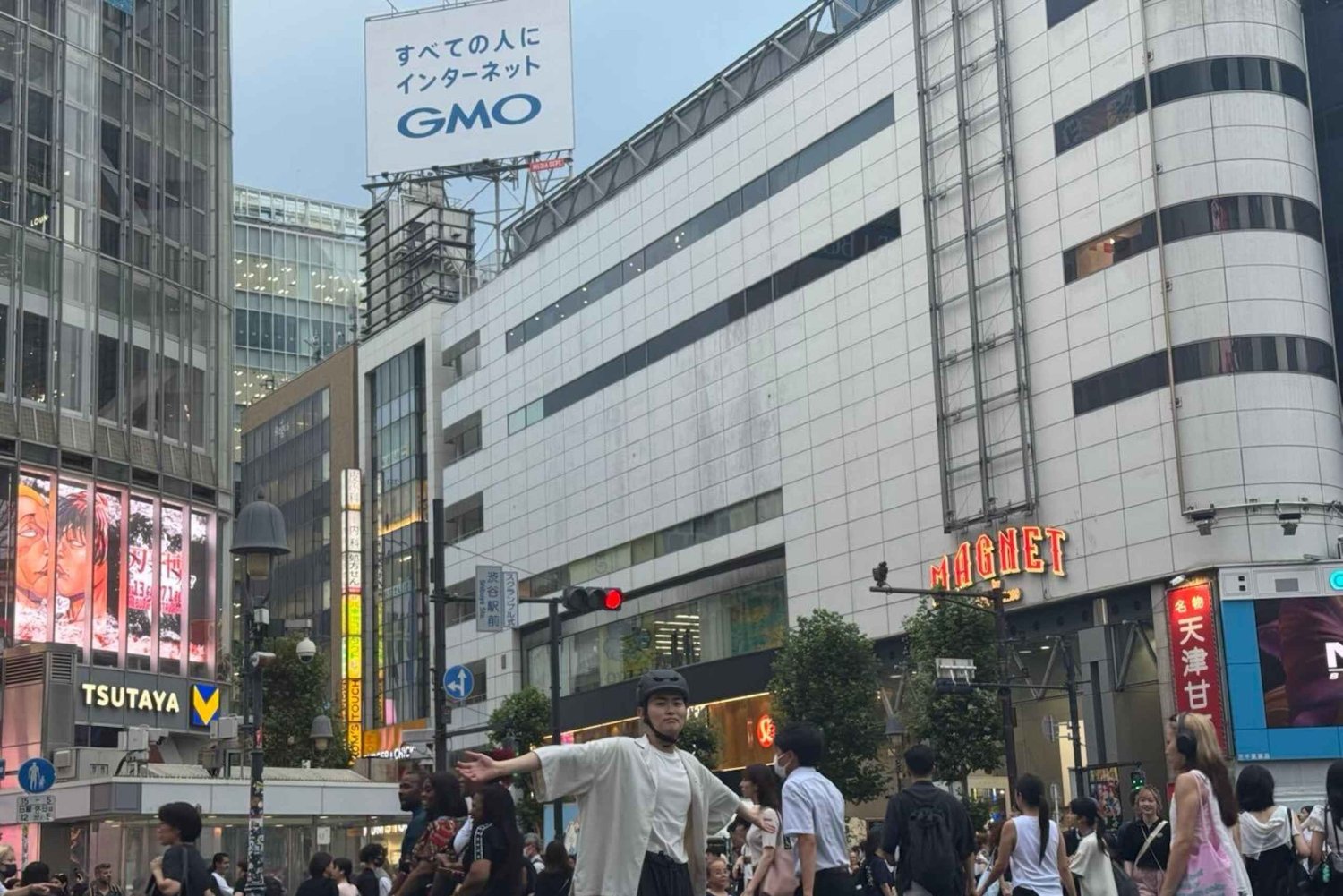 Tokyo: Shibuya og Meiji-helligdommen med E-Scooter