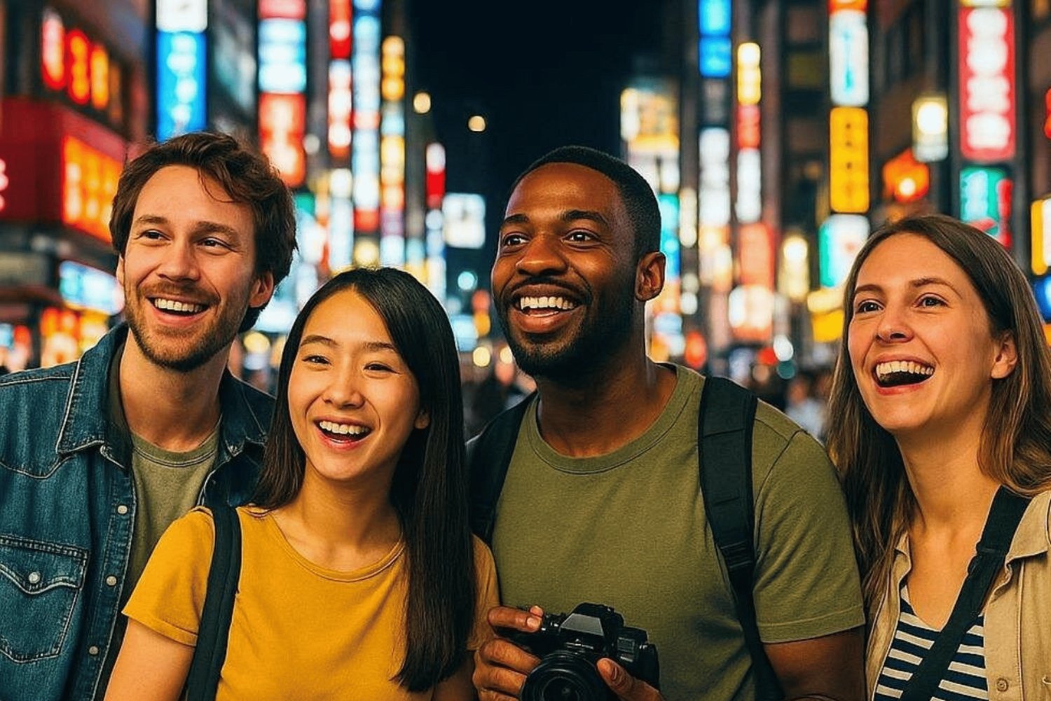 Tokyo: tour a piedi serale di Shibuya e Shinjuku