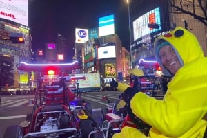 Tokyo: Shibuya and Shinjuku Streets Guided Go-Karting Tour