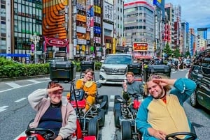 Tokyo: Shibuya and Shinjuku Streets Guided Go-Karting Tour