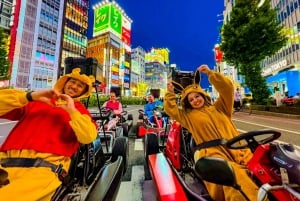 Tokyo: Shibuya and Shinjuku Streets Guided Go-Karting Tour
