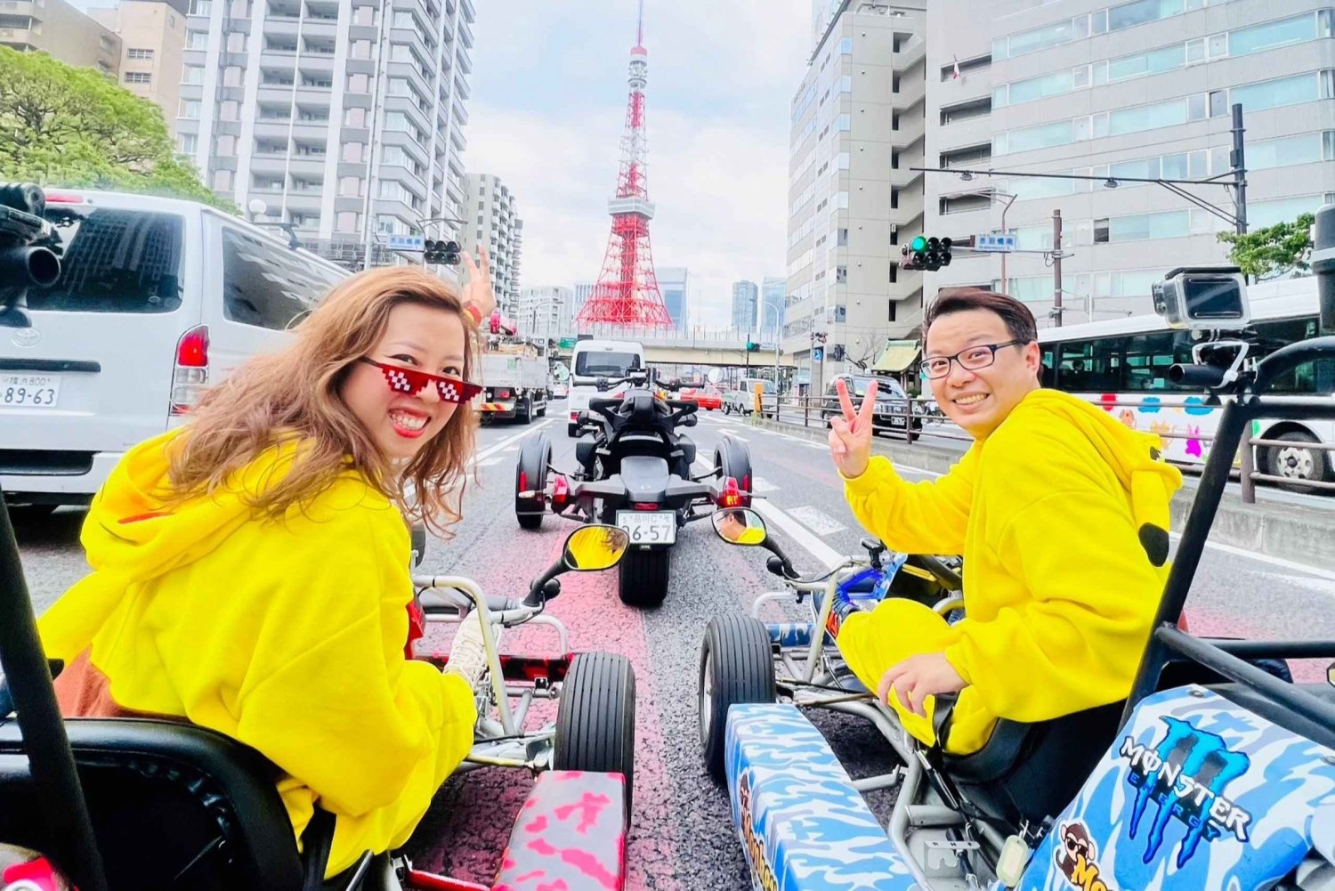 Tokyo : Shibuya Crossing, Harajuku, Tour de Tokyo en karting