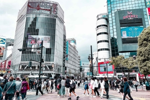 Tokyo : visite à pied du carrefour de Shibuya et des rues cachées