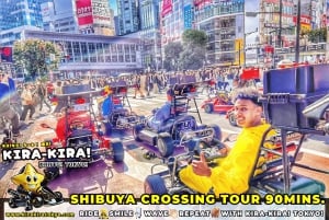 Tokyo : carrefour de Shibuya, tour de Tokyo et bien plus encore ! Visite en kart