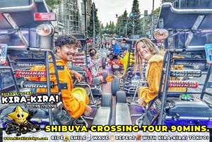 Tokyo : carrefour de Shibuya, tour de Tokyo et bien plus encore ! Visite en kart