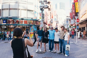 Tokio: Shibuya hoogtepunten wandeltour & geheime achterafstraatjes