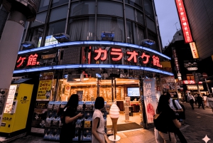 Tokyo: Shibuya Karaoke Night med privat bås