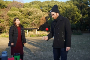 Токио: мастер-класс по приготовлению матча под открытым небом в Сибуя