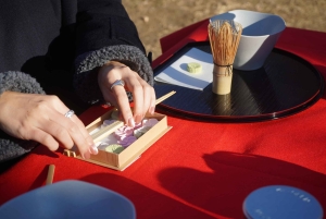 Токио: мастер-класс по приготовлению матча под открытым небом в Сибуя