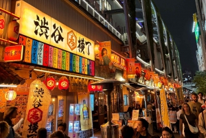 Tokyo: Shibuya Highlights Byvandring og hemmelige baggader