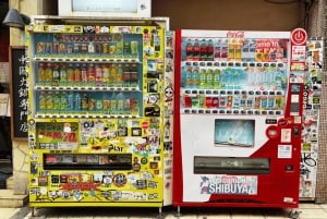 Tokio: Tour a pie por Shibuya para descubrir las máquinas expendedoras