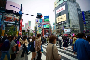 Tokio: wandeltour door Shibuya met videograaf