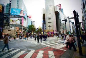 Tokio: wandeltour door Shibuya met videograaf