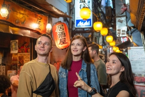Tokyo: Shinjuku barrunda och karaoke på kvällen