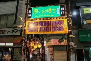 Tokyo: Shinjuku kvällstur med 6 rätter och fri dryck
