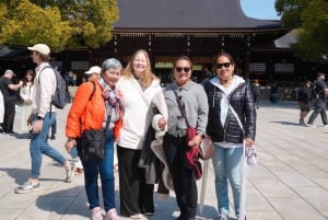 Poranna wycieczka po Tokio: świątynia Meiji, Asakusa i targ rybny