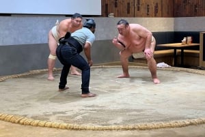 Tokyo : Expérience Sumo et déjeuner Chanko Nabe