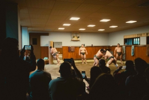 Tokio: Sumo-Morgen-Trainingstour in Sumida City