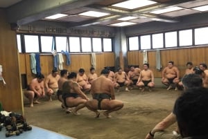 Tokio: Poranny trening sumo w Ryogoku i sesja zdjęciowa