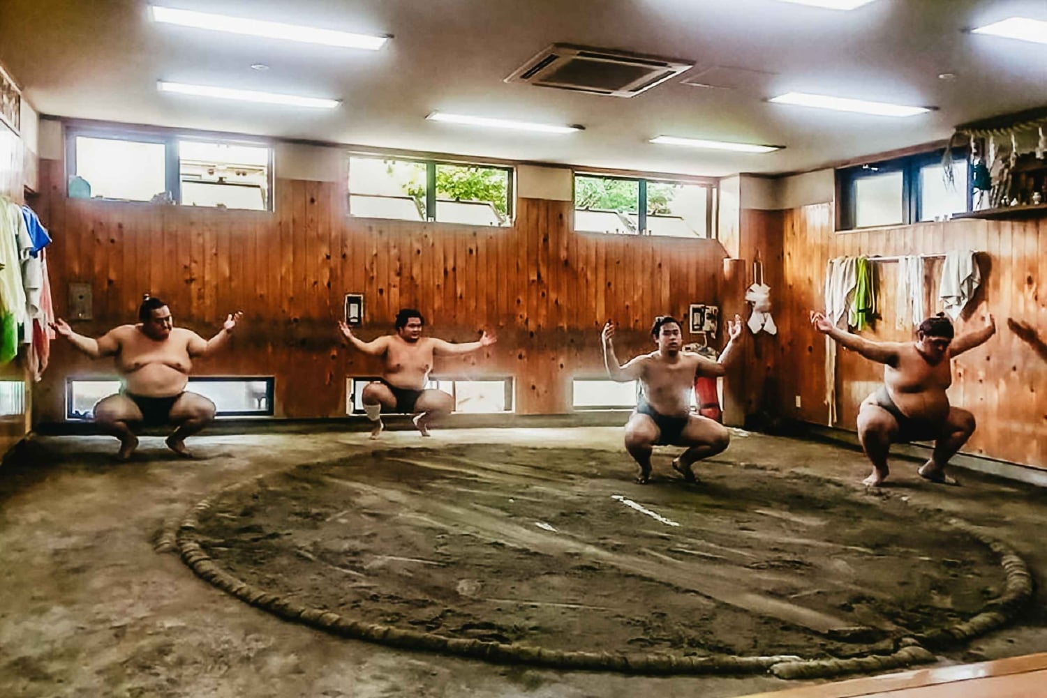 Tokio: Poranny trening sumo