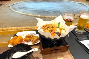 Tokyo: Sumo Show Experience with Chicken Hot Pot and a Photo