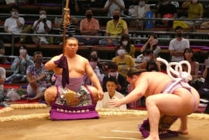 Tokyo Sumo-oplevelse: Chanko og mochi med en tidligere professionel