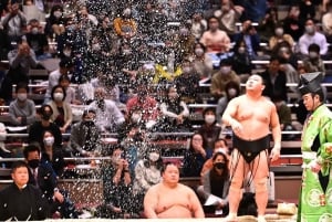 Tokyo Sumo-oplevelse: Chanko og mochi med en tidligere professionel