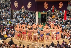 Tokio: turniej sumo: wycieczka z przewodnikiem + bilet i przydzielone miejsce