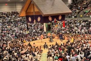 Tokio: turniej sumo: wycieczka z przewodnikiem + bilet i przydzielone miejsce
