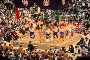 Tokio: turniej sumo: wycieczka z przewodnikiem + bilet i przydzielone miejsce