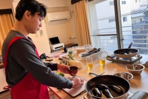 Tokyo Washoku 4-timmars matlagningskurs: Från marknad till bord